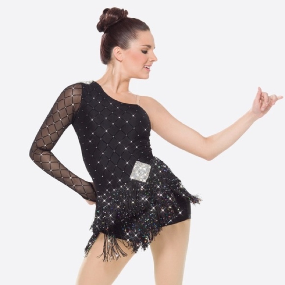 Revolution Dance Girl’s Flapper Dress STYLE #RC17029 COLOR: Black Large Child